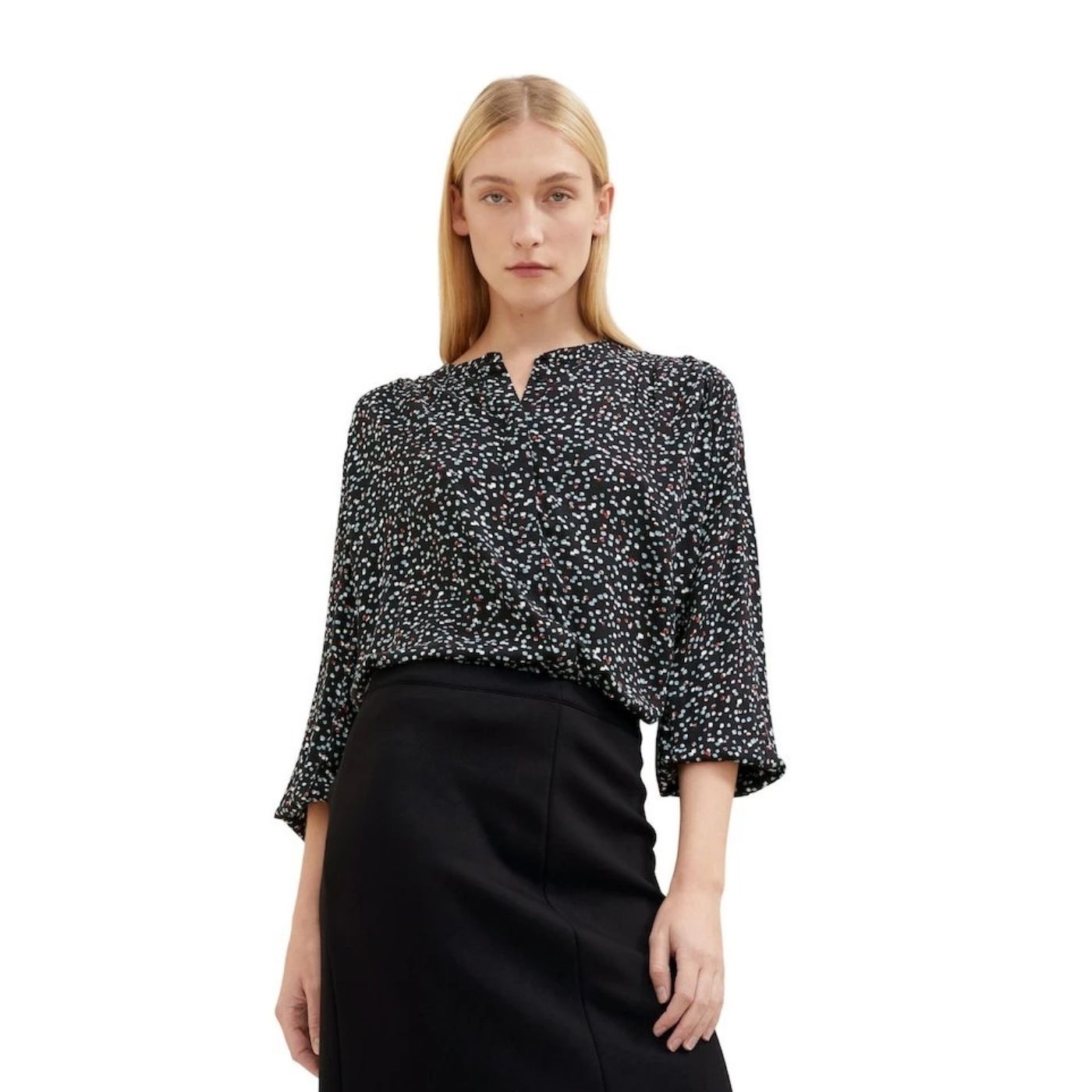 Tom Tailor Long Sleeve Blouse | Black