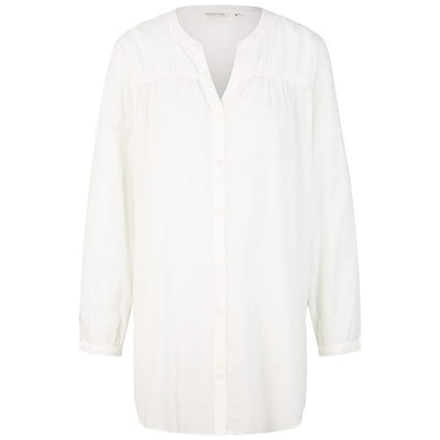 Tom Tailor V-Neck Blouse | White