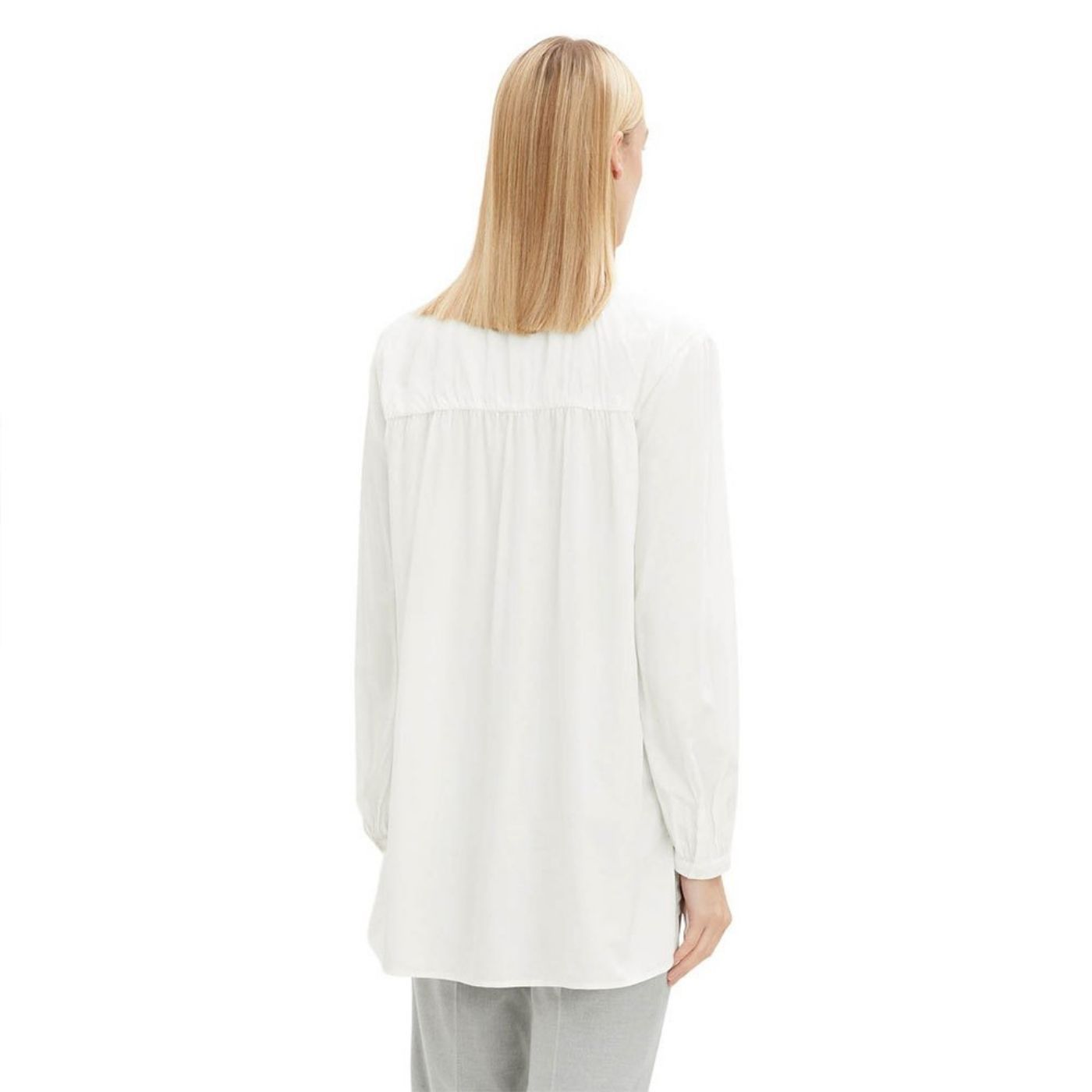 Tom Tailor V-Neck Blouse | White