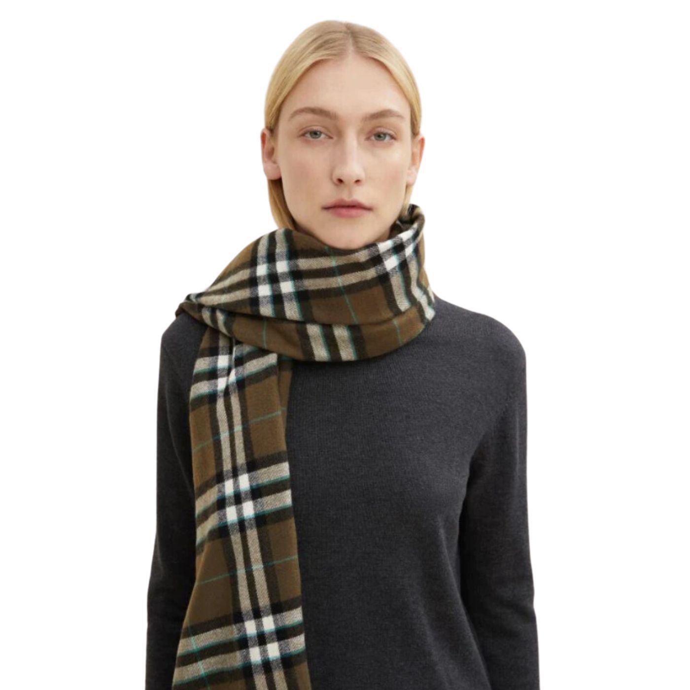 Tom Tailor Big Sized Scarf | Khaki