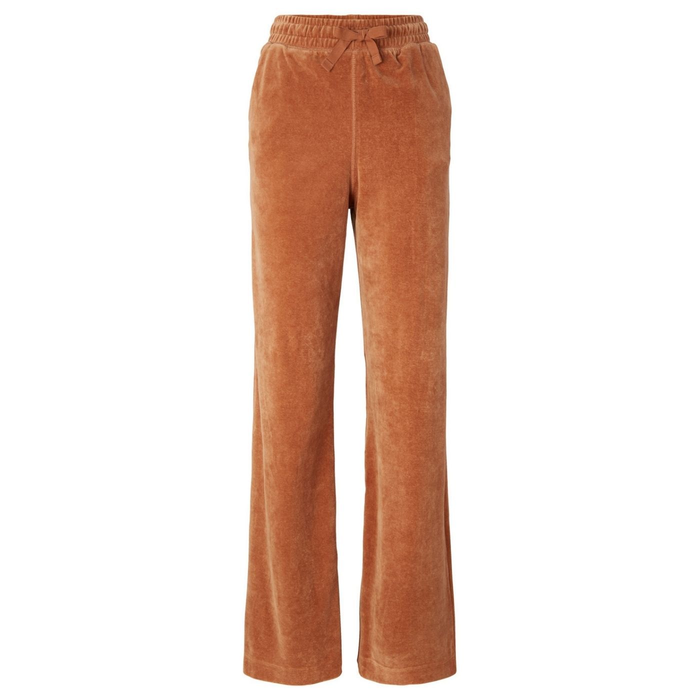 Tom Tailor Velvet Palazzo Trousers | Brown