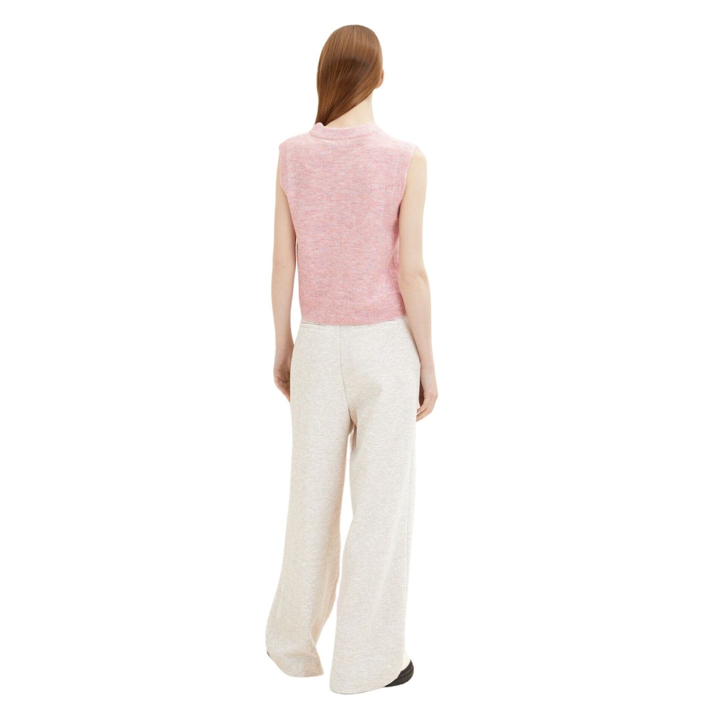 Tom Tailor Knitted Vest | Pink