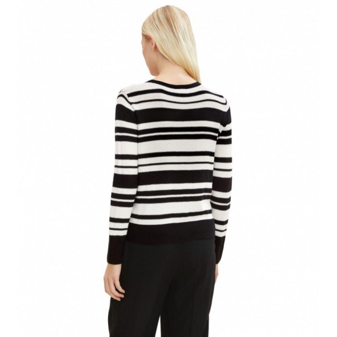 Tom Tailor Knitted Pulover | Stripe