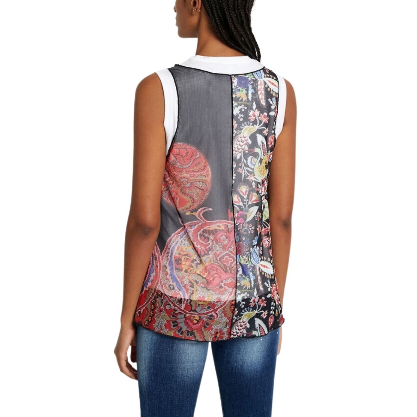 Desigual Double | Sleeveless Top