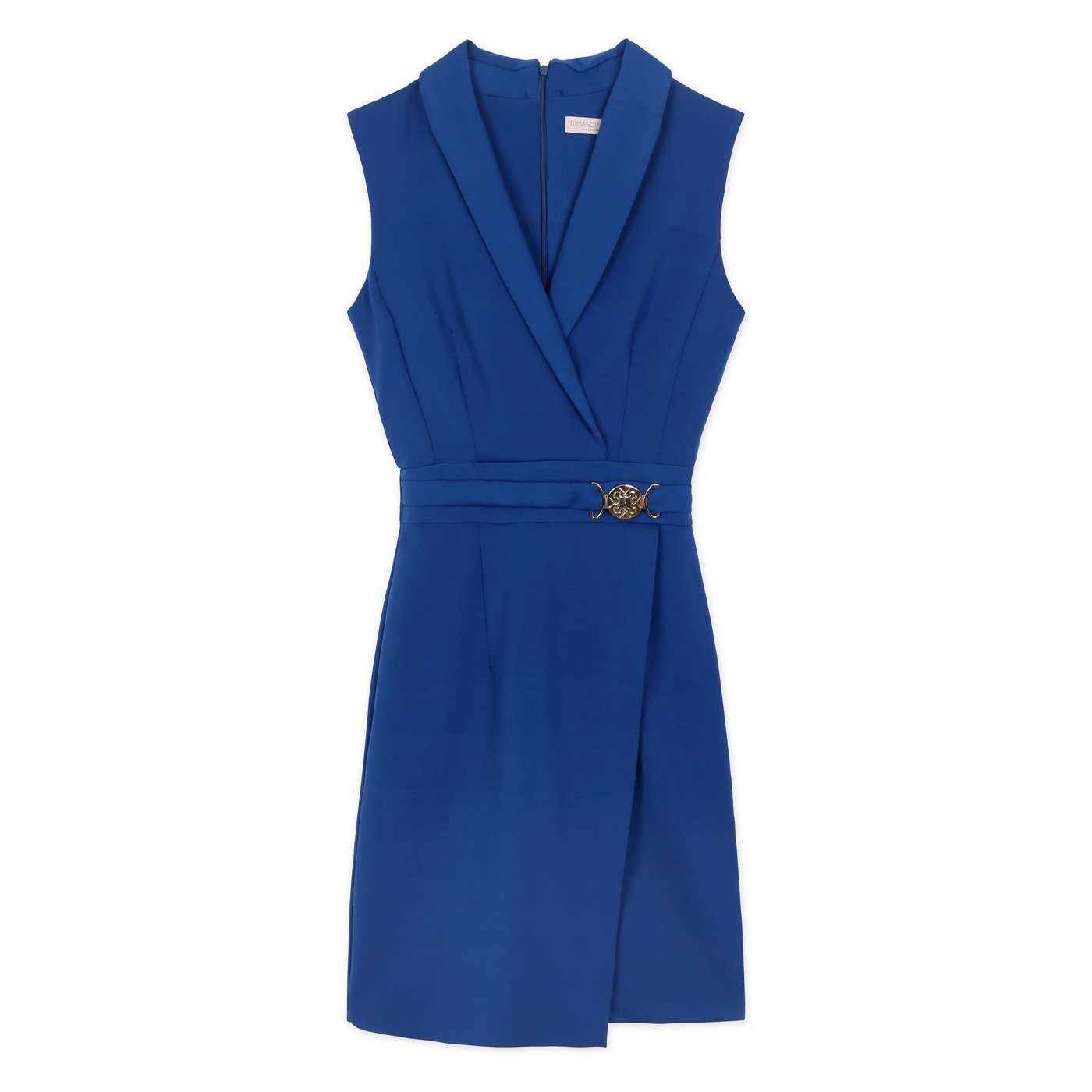 Rinascimento Sleeveless Dress | Blue