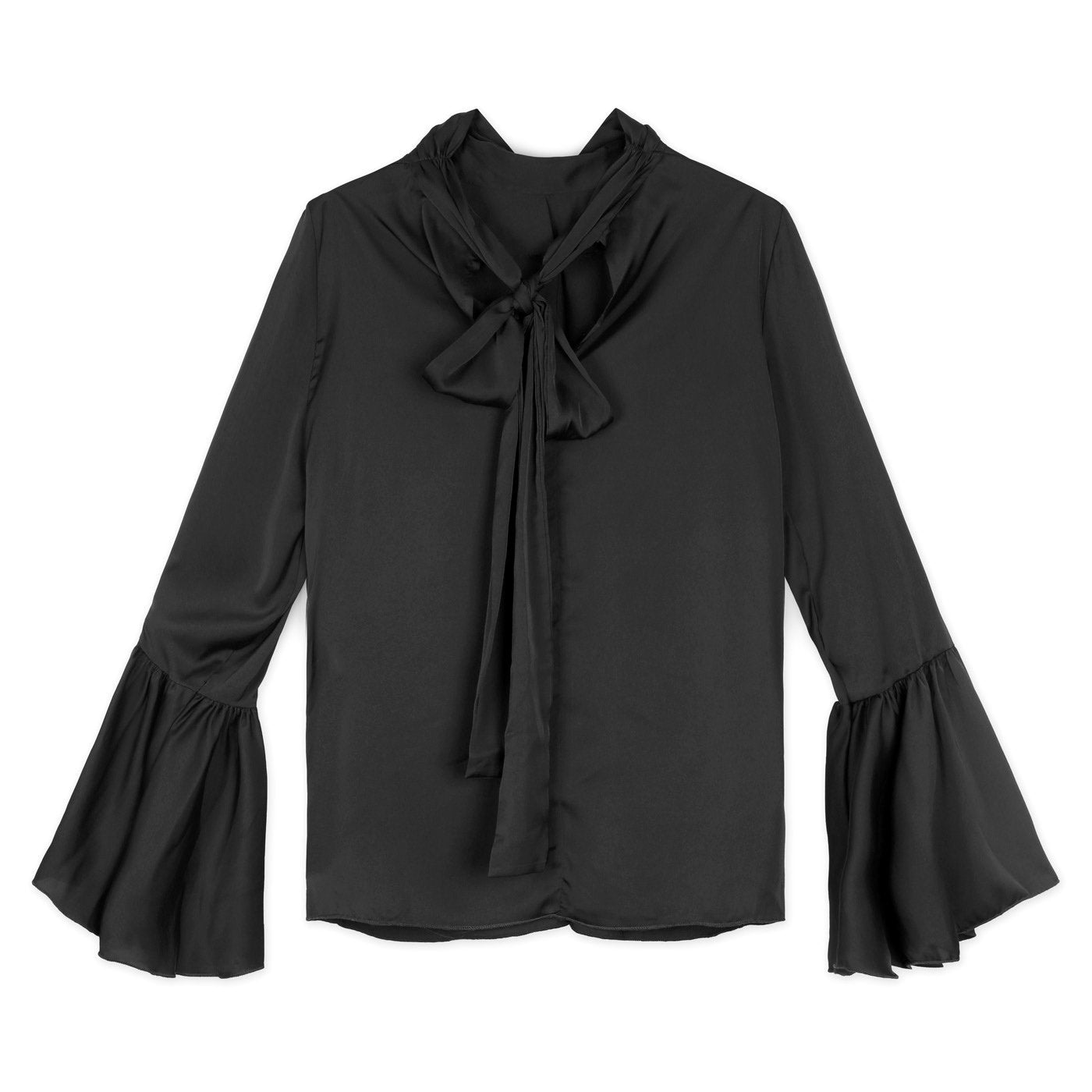Rinascimento Long Sleeve Blouse | Black