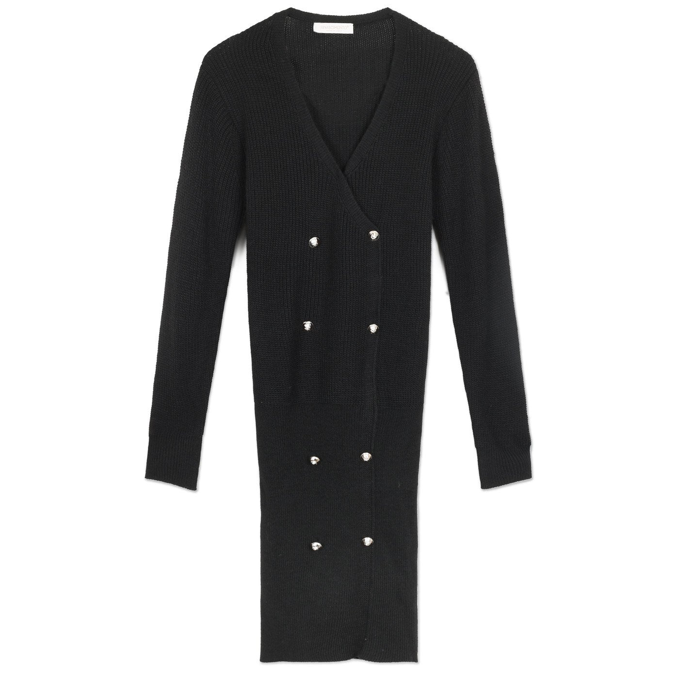 Rinascimento Knitted Dress | Black