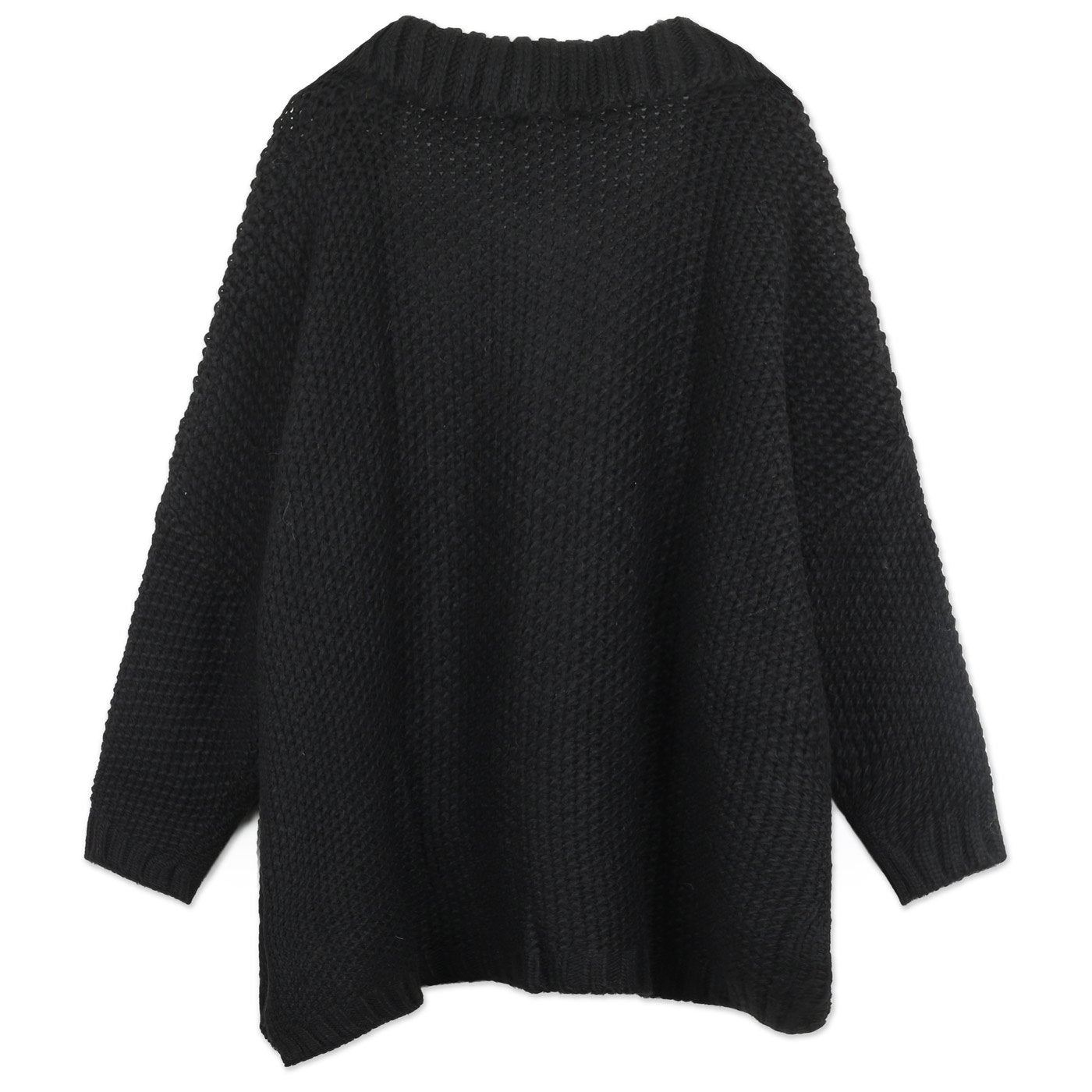 Rinascimento Thick Cardigan | Black