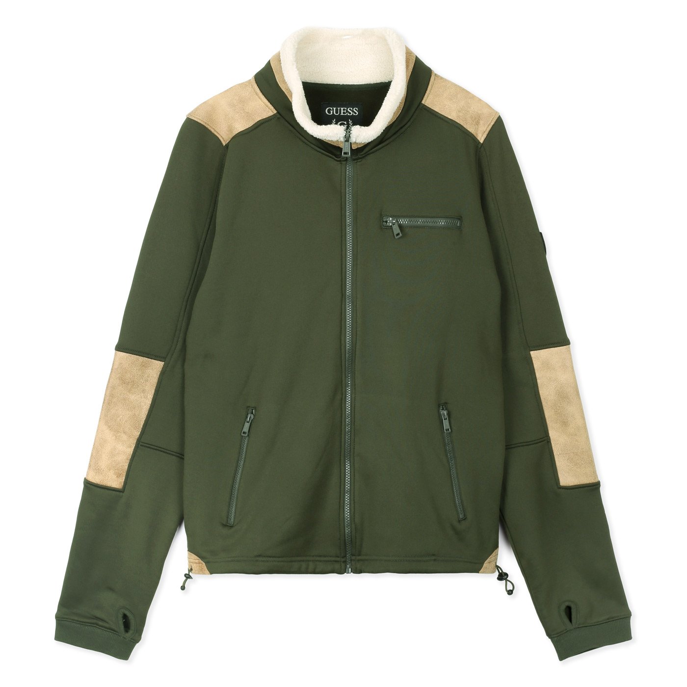 Guess Tundra Fleece | Polar Jacket | Khaki