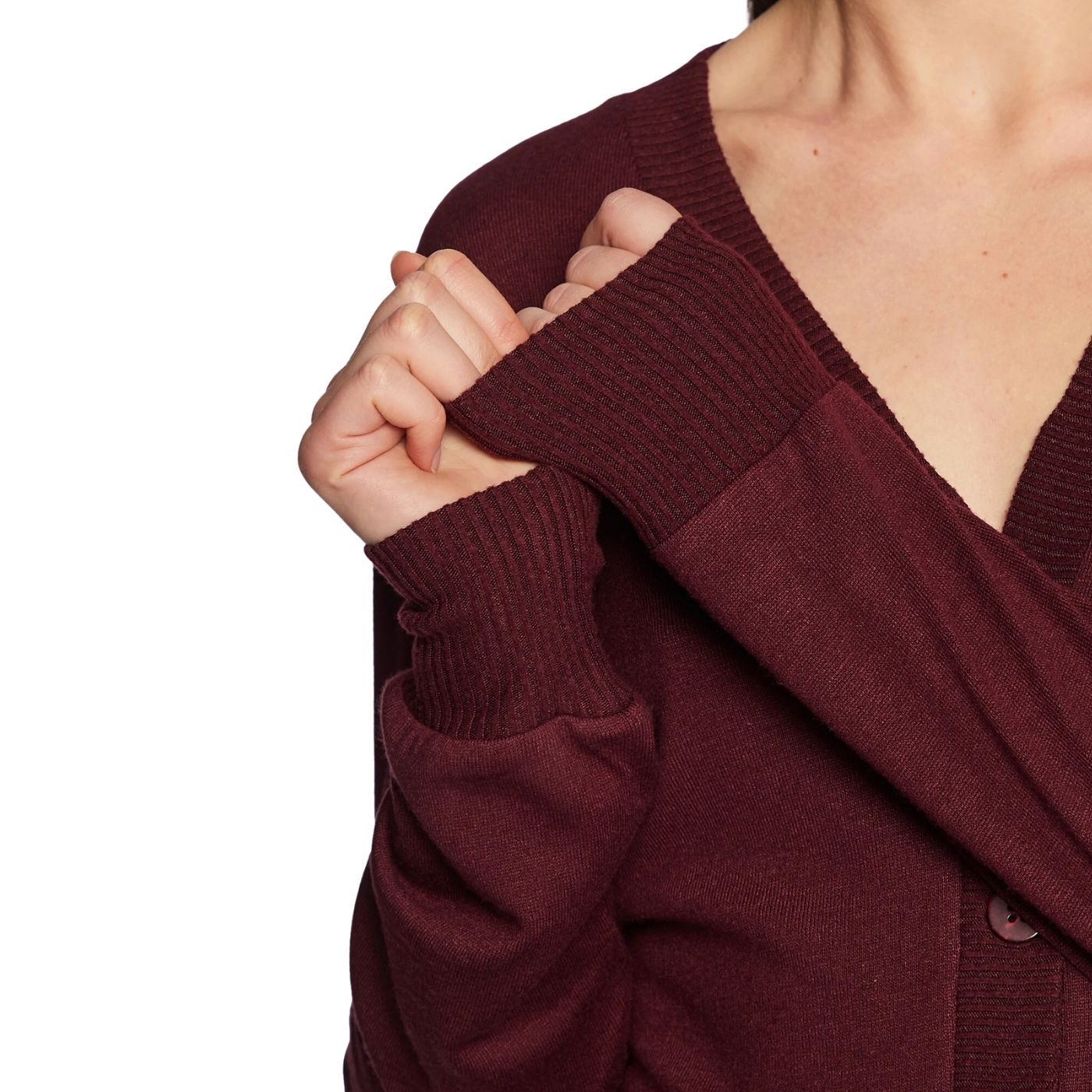 Triumph Thermal Jumper | Cardigan | Bordeaux