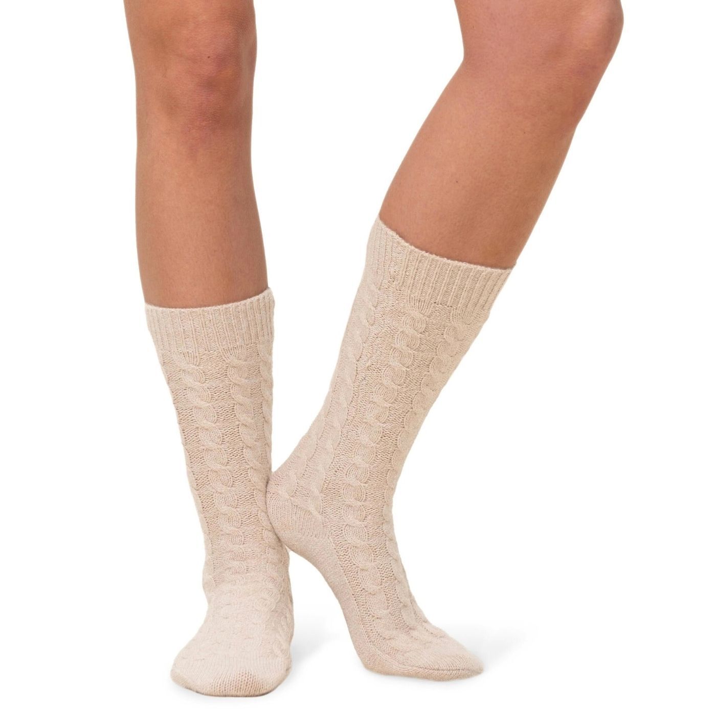 Triumph Knitted Socks | Beige