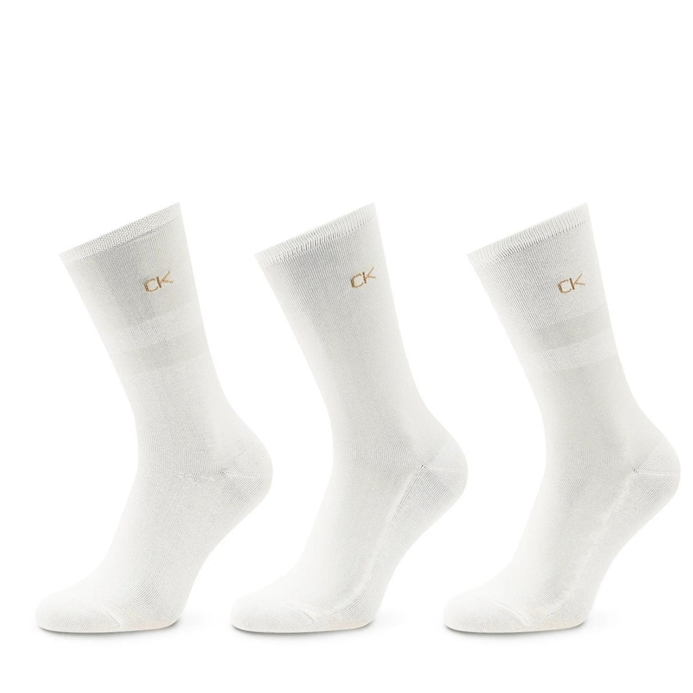 Calvin Klein 4 pc Set Socks | White