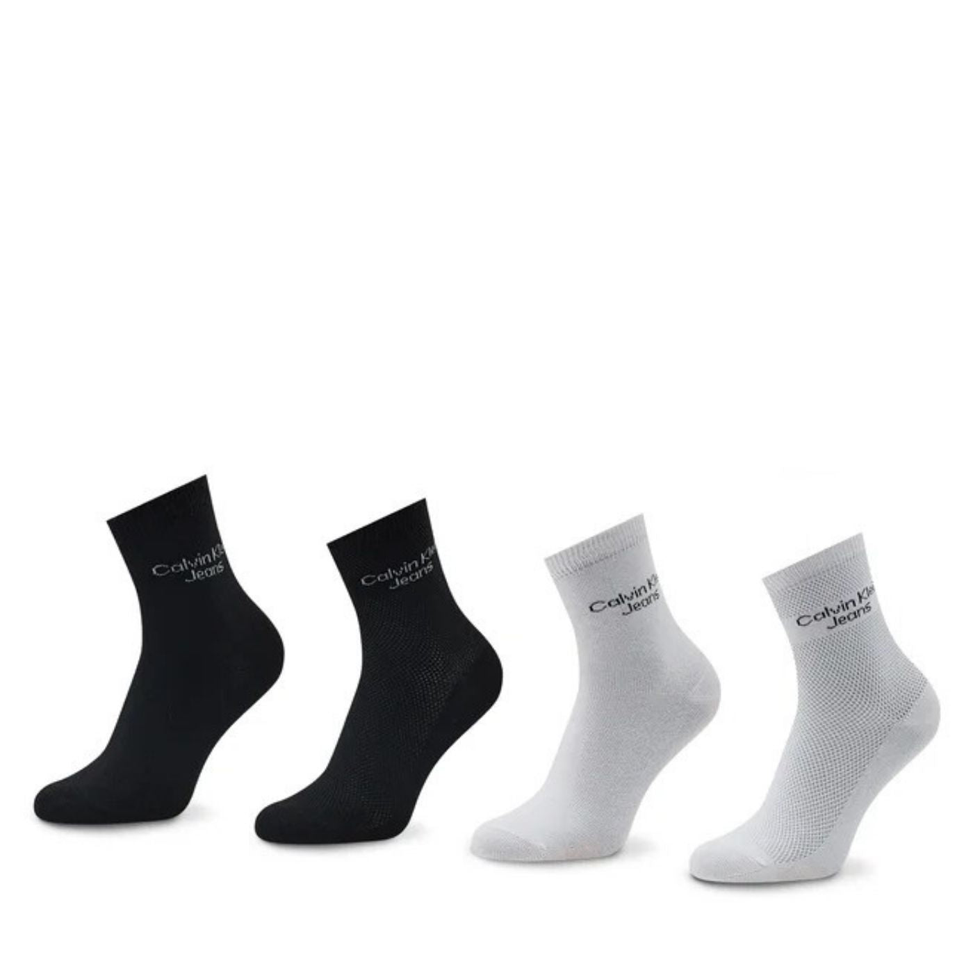Calvin Klein 4 pc Set Socks | Black