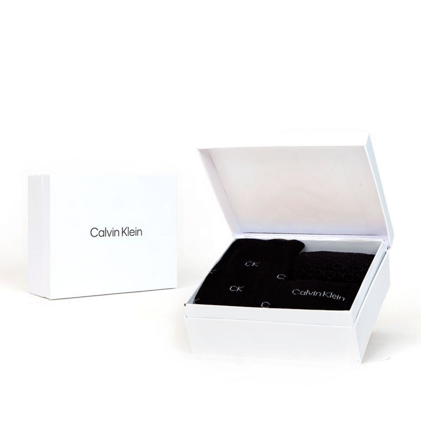 Calvin Klein 3 pc Set Socks | Black
