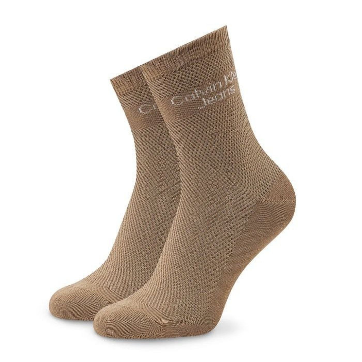 Calvin Klein 4 pc Set Socks | Beige