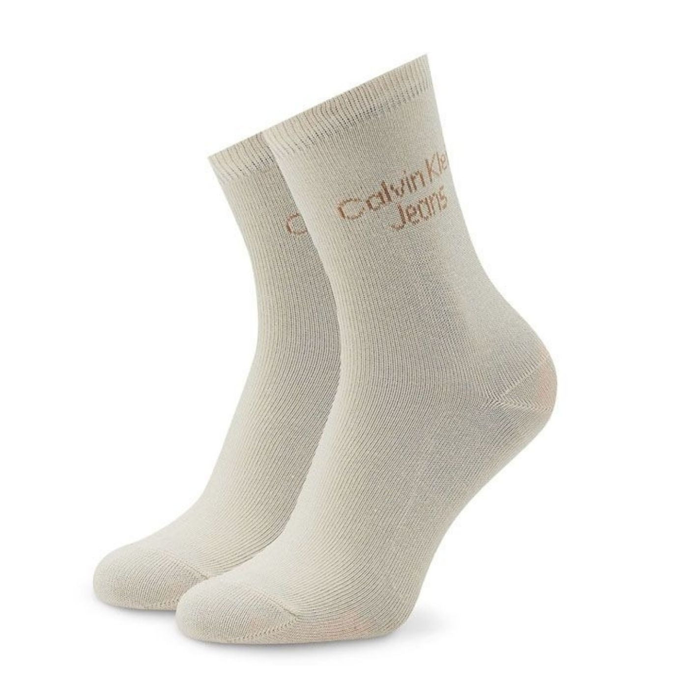 Calvin Klein 4 pc Set Socks | Beige