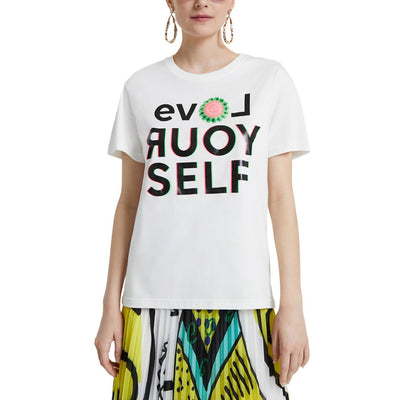 Desigual LOVE YOUR SELF T-shirt