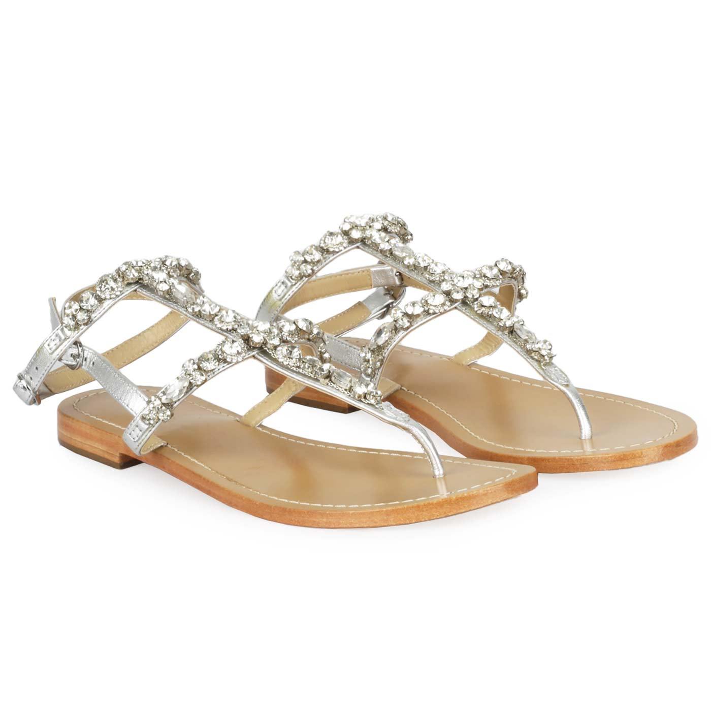 Rinascimento Sandals | Silver