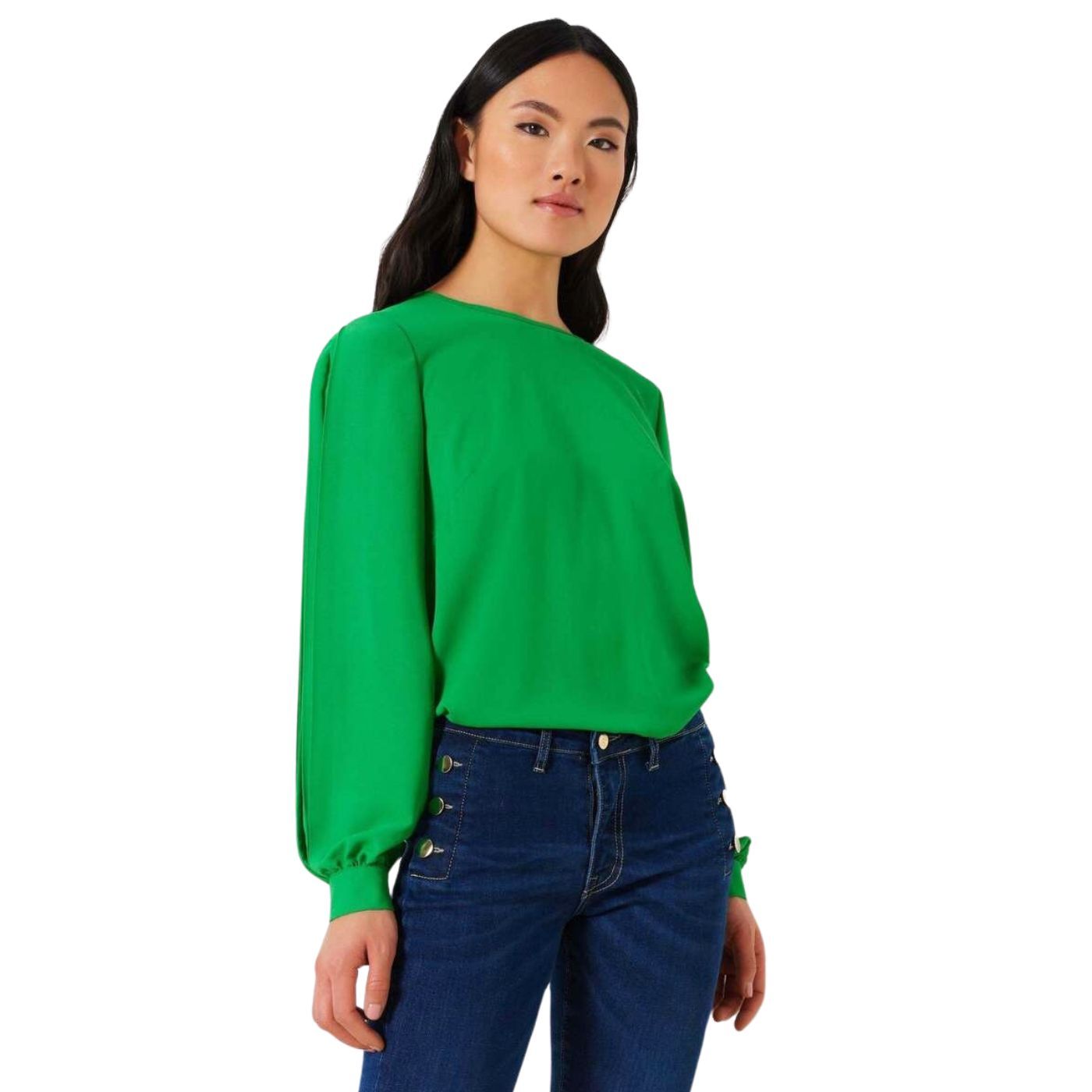 Rinascimento Blouse I Green