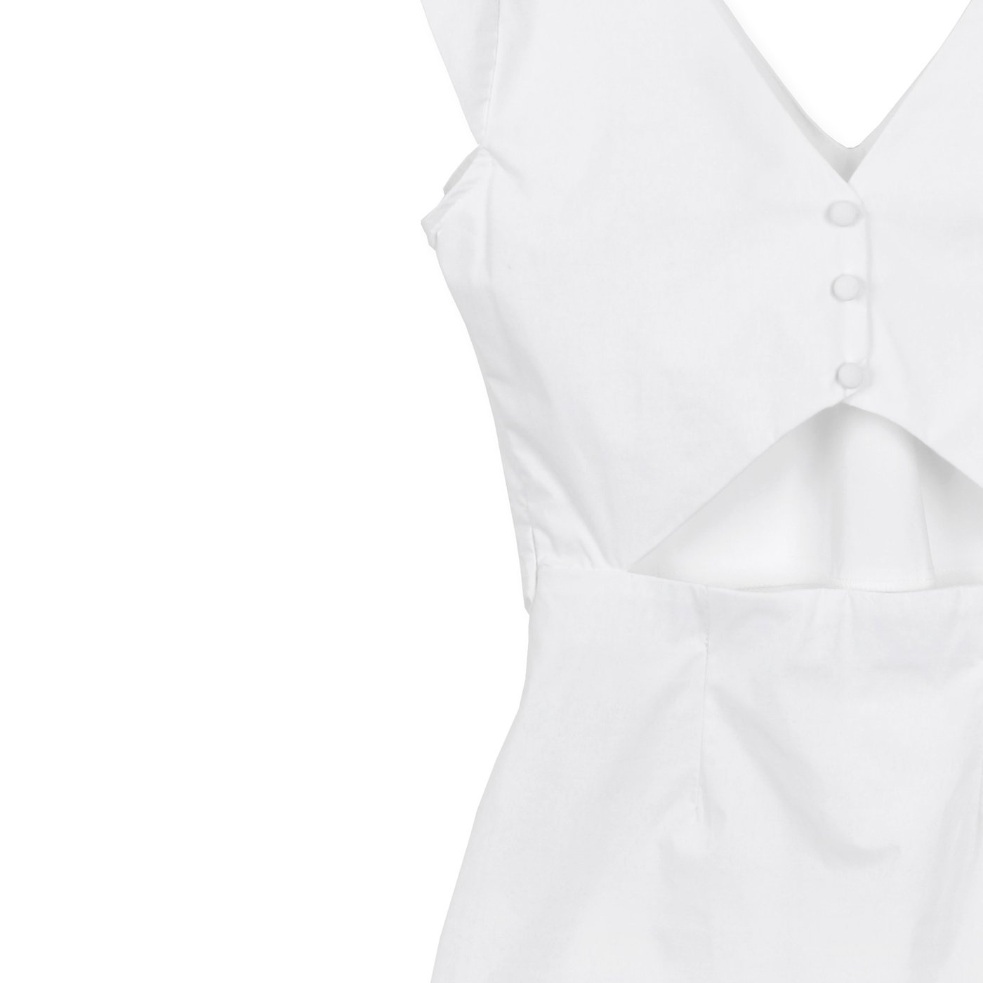 Rinascimento Dress I White