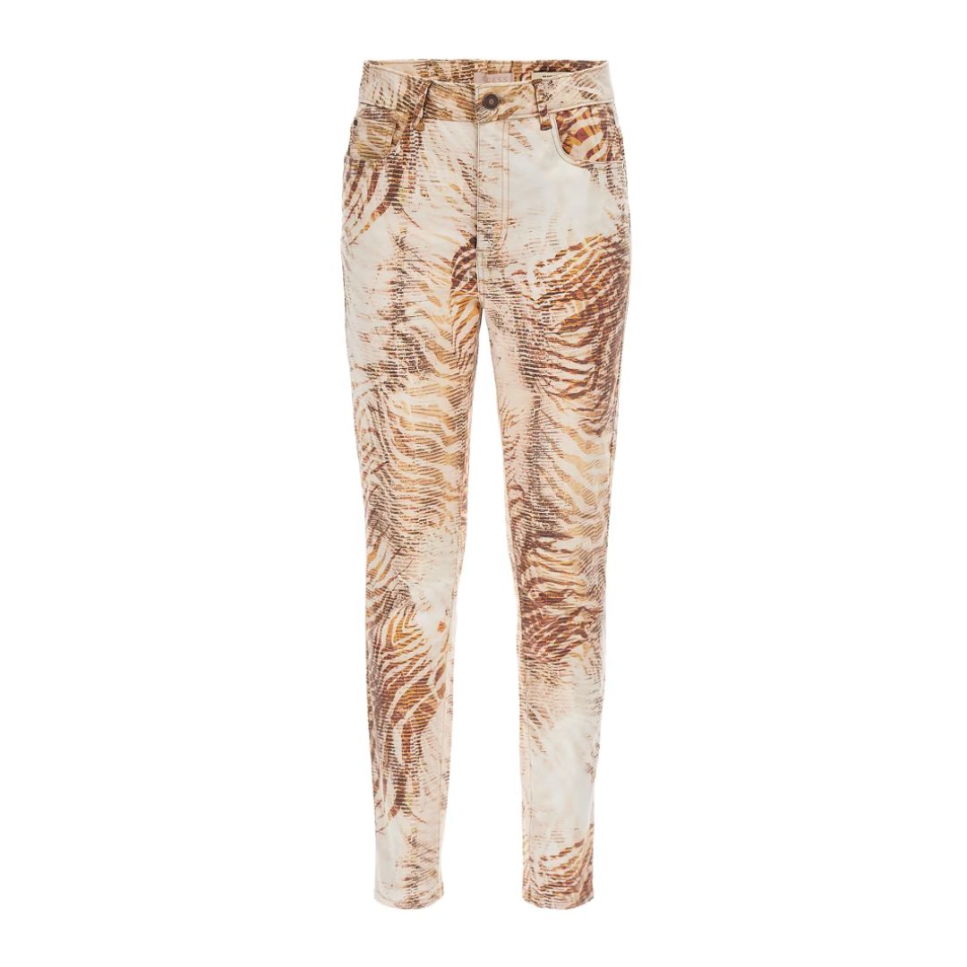 Guess Jeans High Rise Skinny | Beige