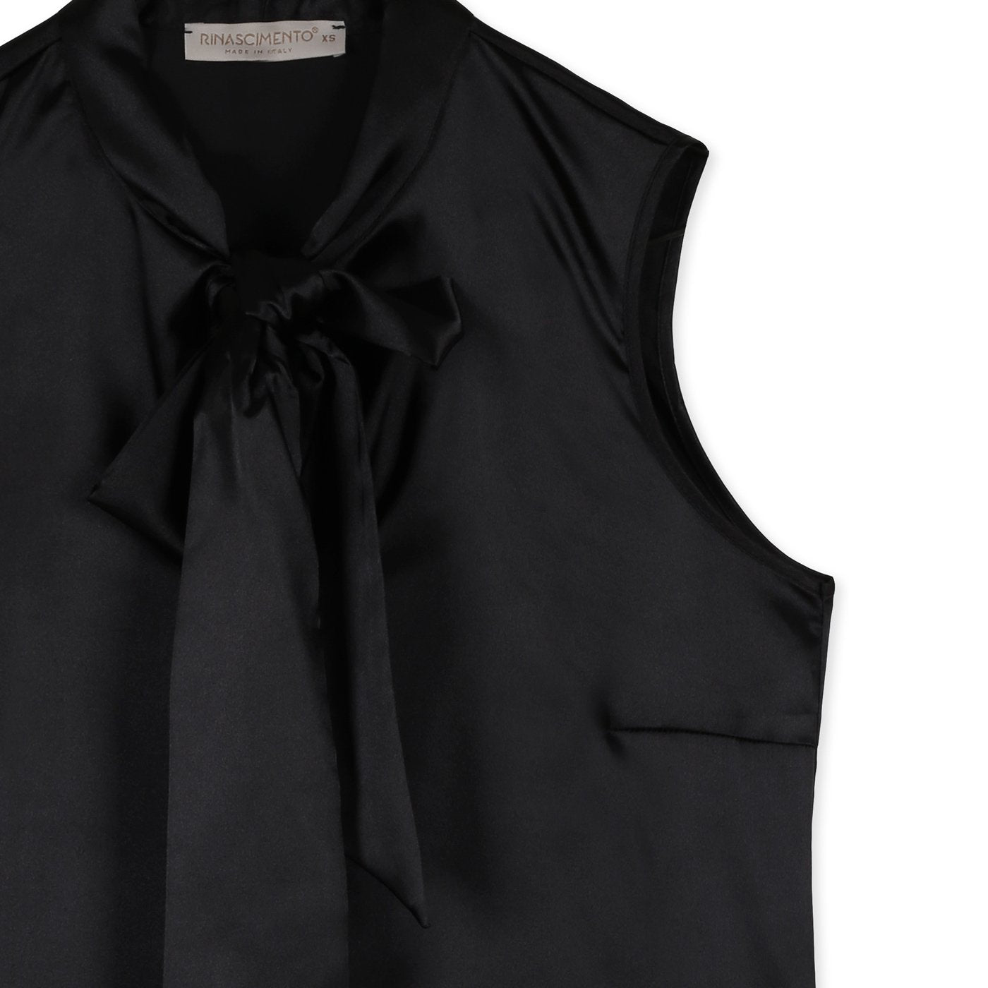 Rinascimento Blouse | Shiny black