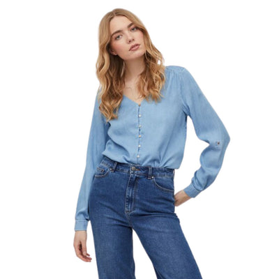 Vila VIBISTA Denim Blouse